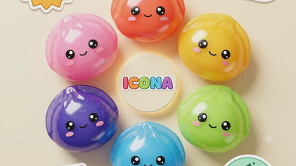 Icona |  Renkli Mantı Squishy